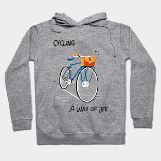 Cycling A Way of Life Hoodie